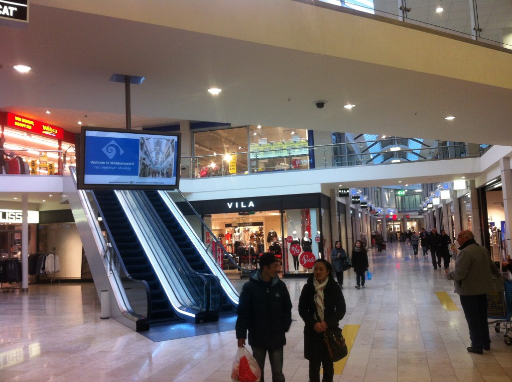 Winkelcentrum Middenwaard kiest SenseView